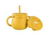 Oefenbeker met rietje mango
